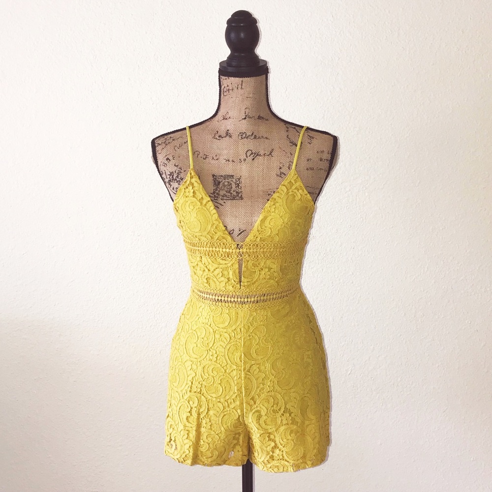 SugarLips Lace Romper